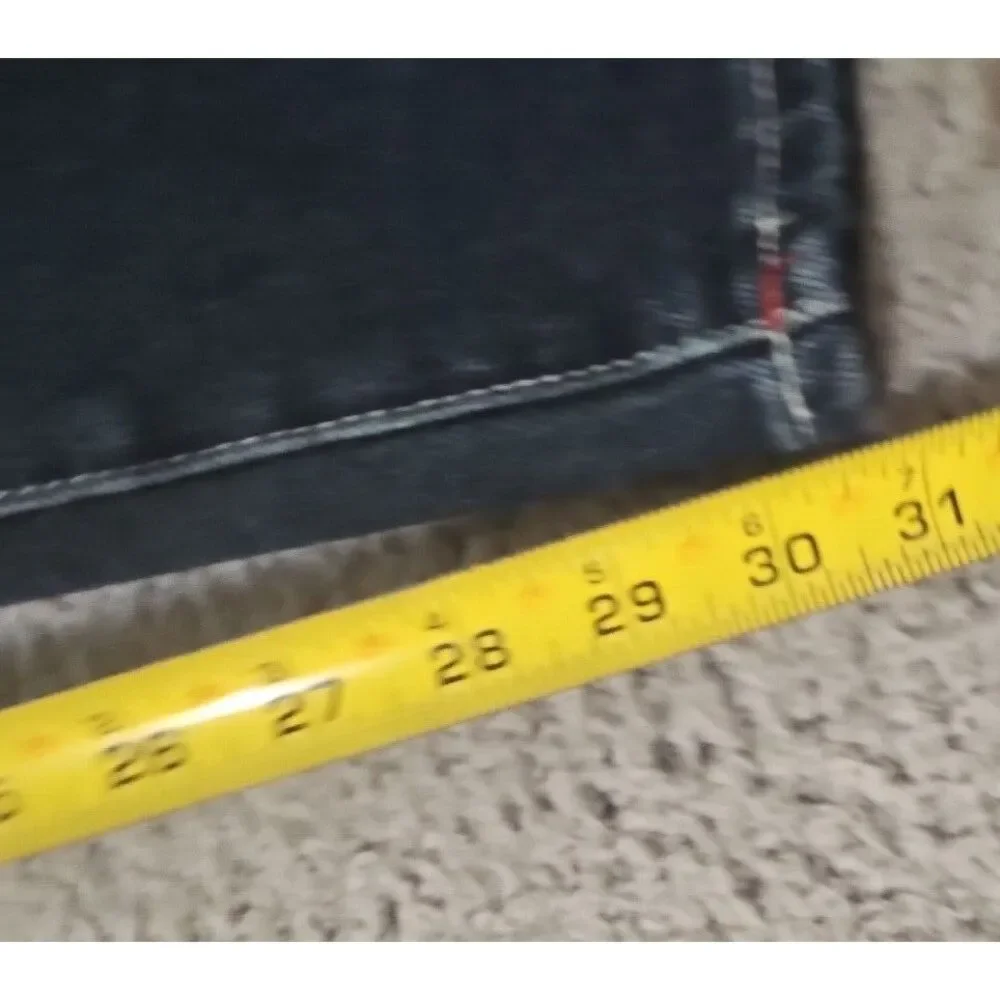 New‎ True Religion Mens 38 x 31 Geno Relaxed Slim Blue Jeans Flap SN MSRP $159